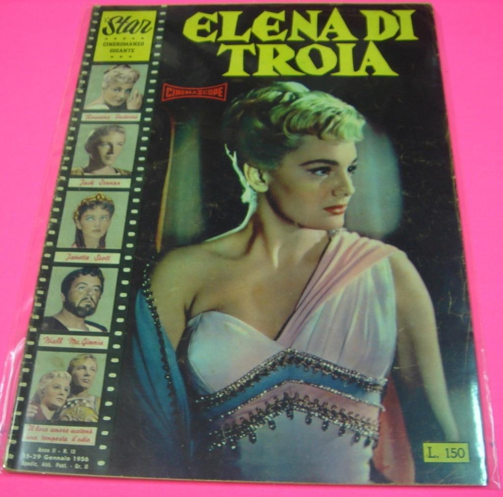 STAR CINEROMANZO GIGANTE magazine side cover Issue 13 15 January 1956