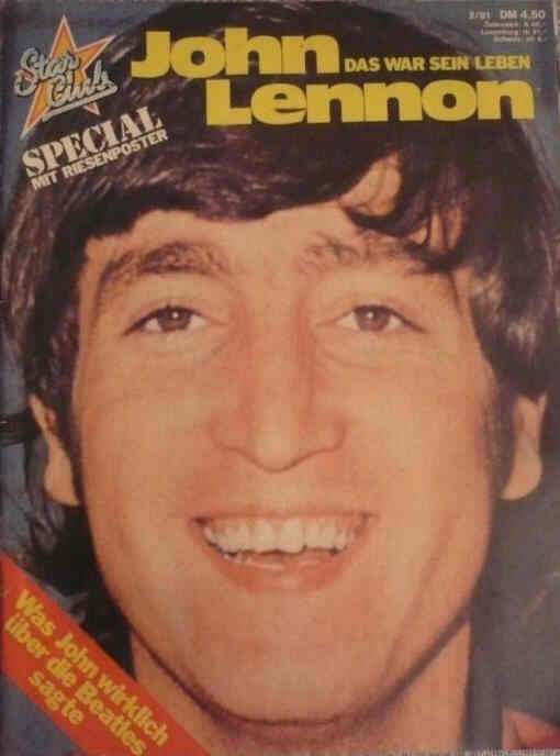 STAR CLUB magazine side cover  February 1981