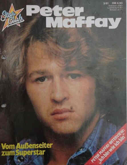 STAR CLUB magazine side cover  March 1981