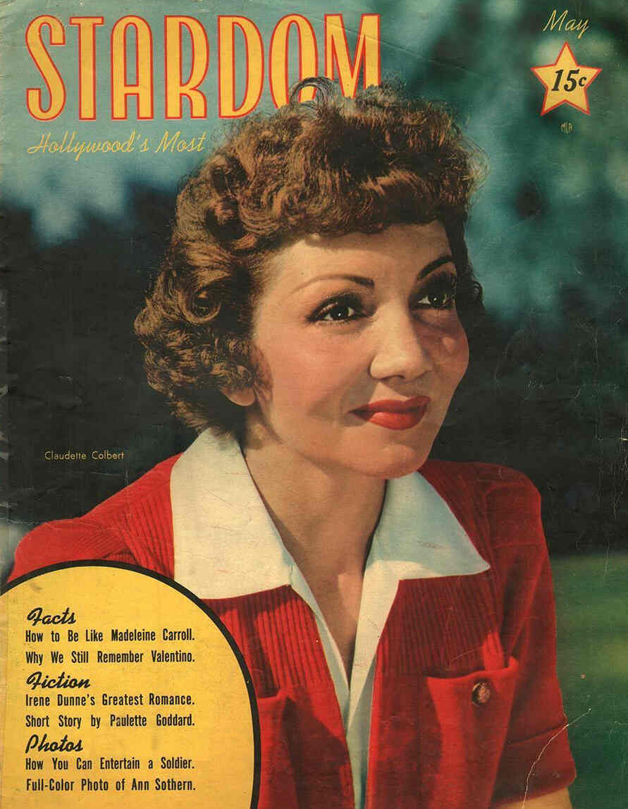 STARDOM (40s) magazine side cover May 1942