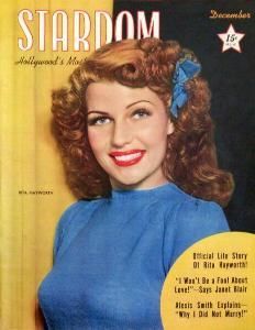 STARDOM (40s) magazine side cover December 1942