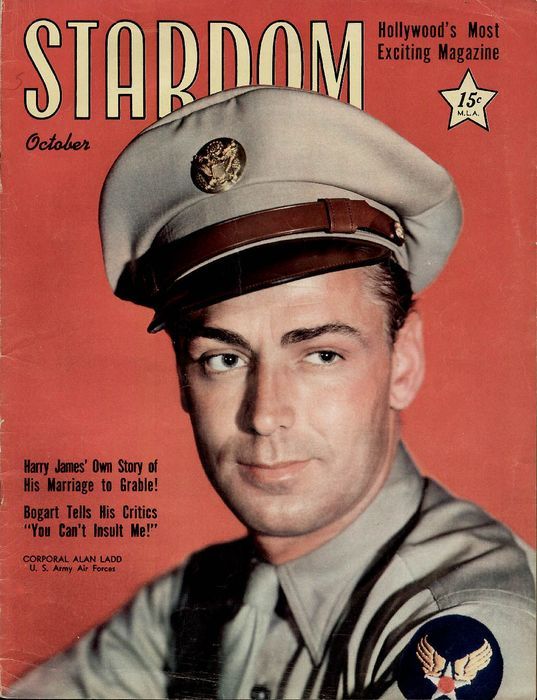 STARDOM (40s) magazine side cover October 1943