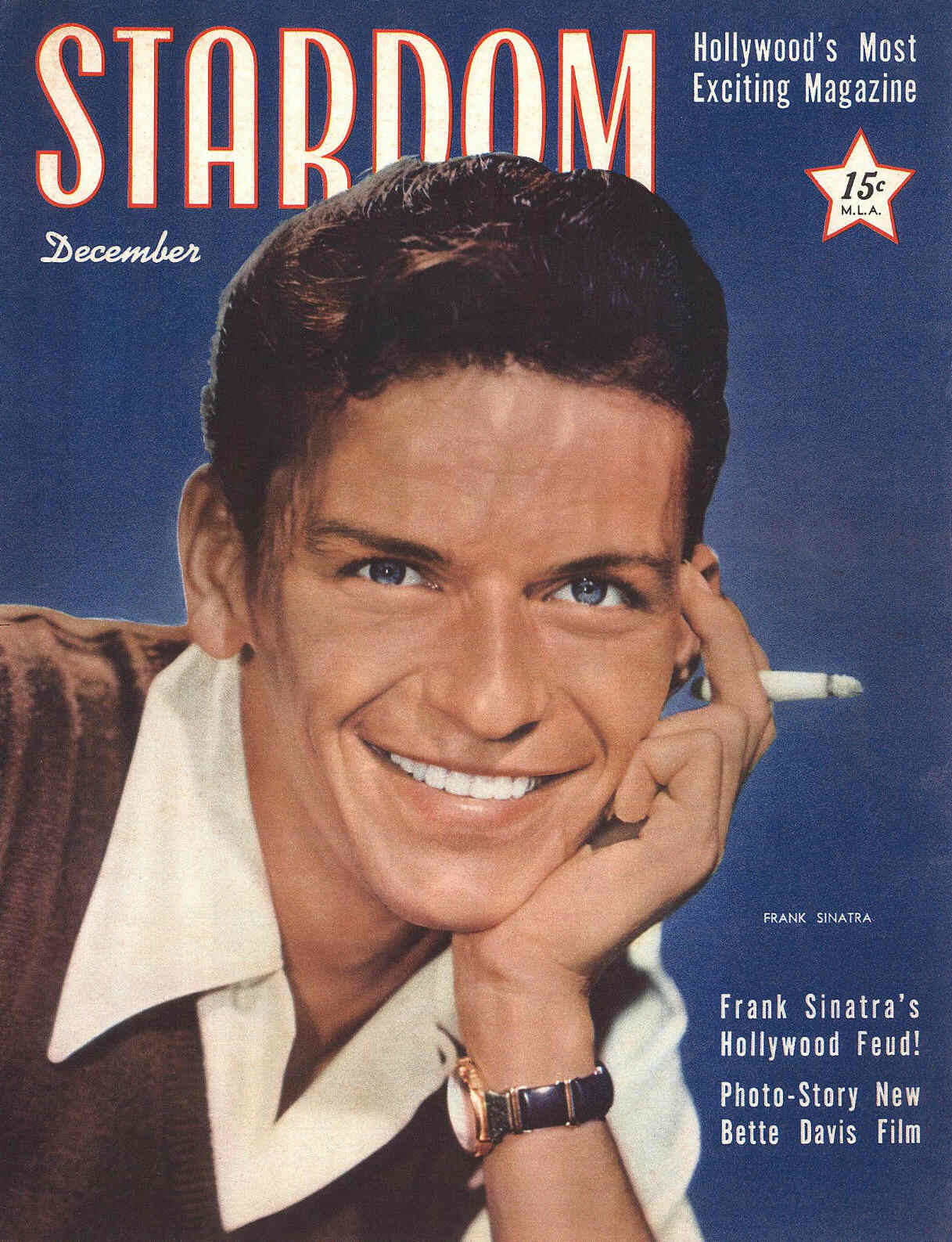 STARDOM (40s) magazine side cover December 1943