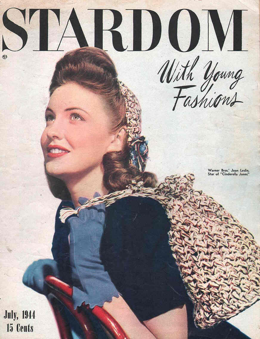 STARDOM (40s) magazine side cover July 1944