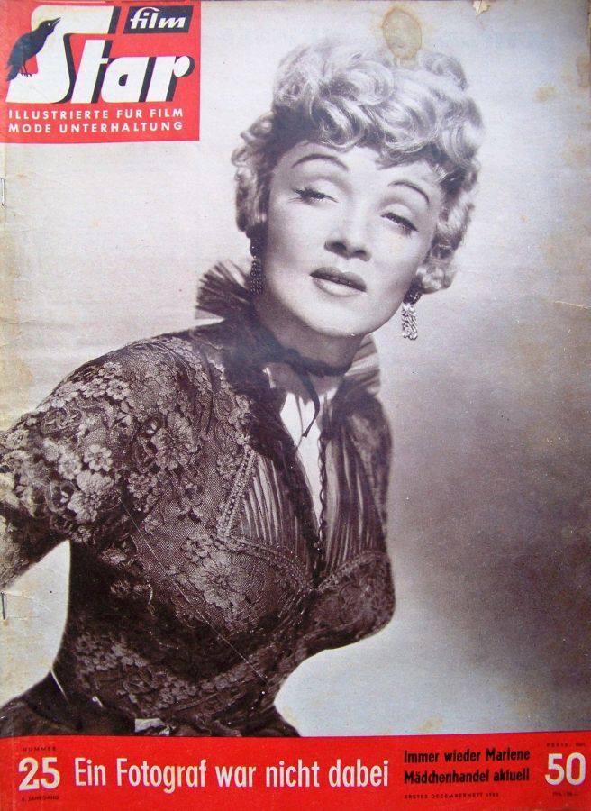 STAR FILM magazine side cover Issue 25  1952