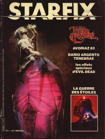 STARFIX magazine side cover Issue 1 February 1983