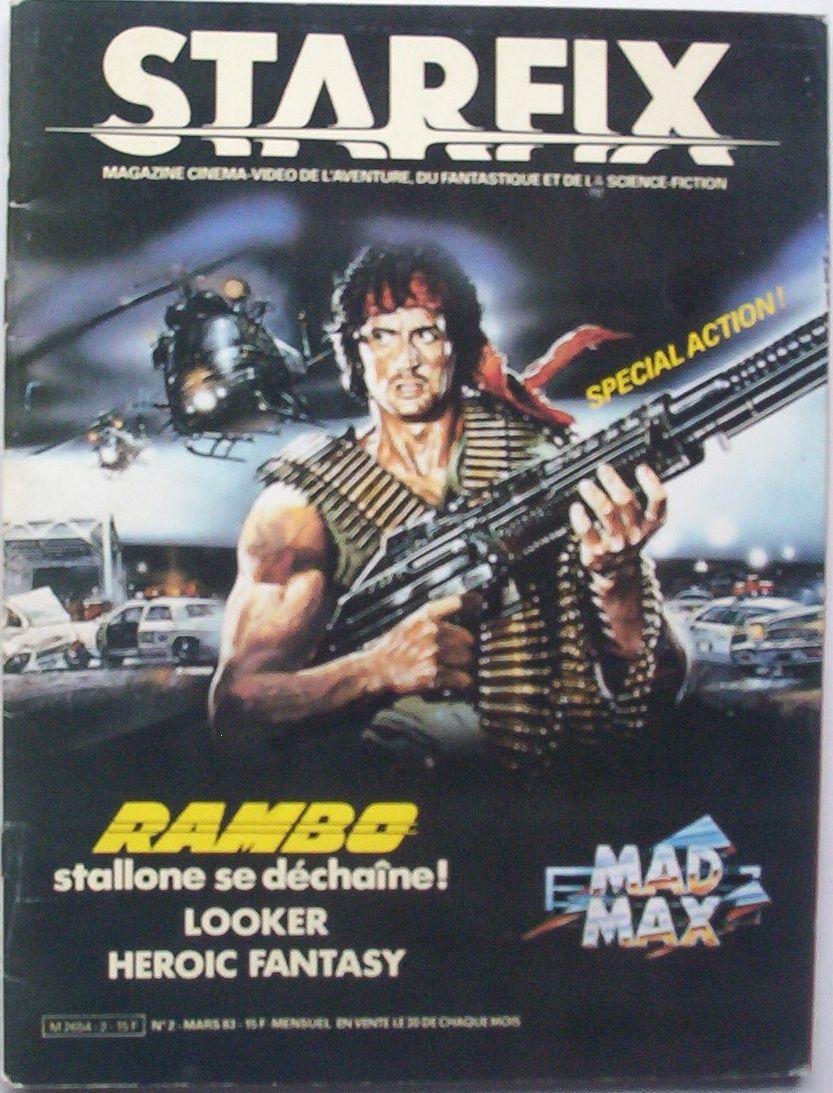 STARFIX magazine side cover Issue 2 March 1983
