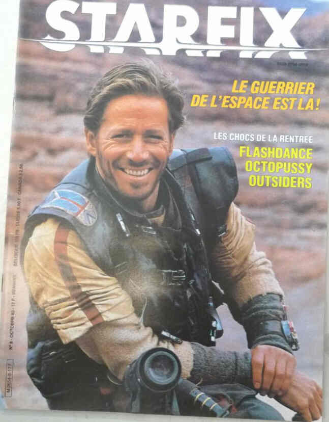 STARFIX magazine side cover Issue 8 October 1983
