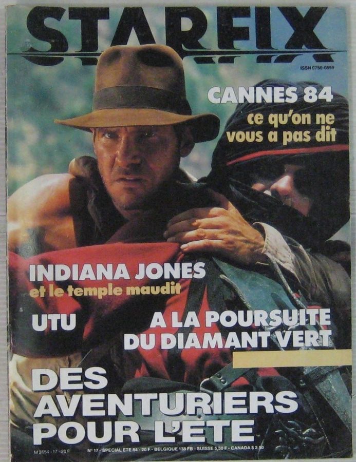 STARFIX magazine side cover Issue 17 July 1984