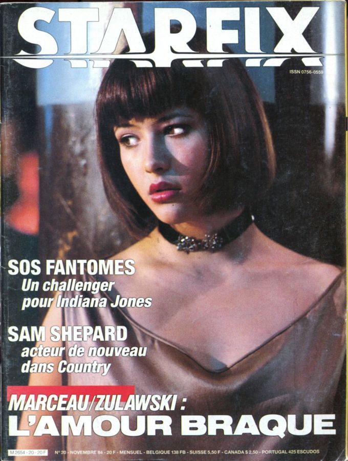 STARFIX magazine side cover Issue 20 November 1984