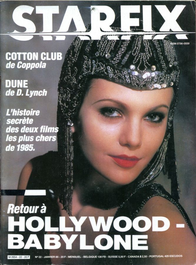 STARFIX magazine side cover Issue 22 January 1985