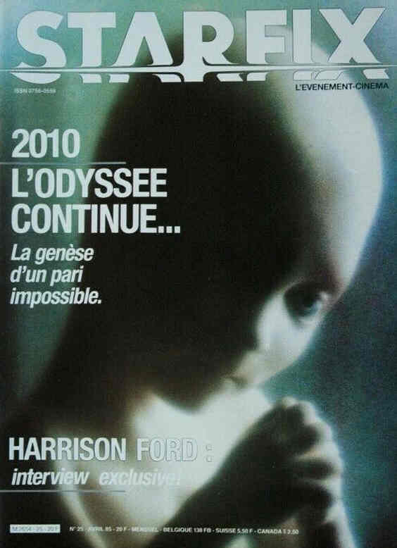STARFIX magazine side cover Issue 25 April 1985