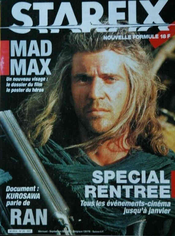 STARFIX magazine side cover Issue 28 September 1985