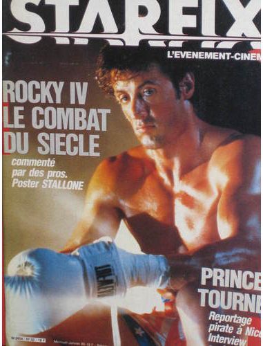 STARFIX magazine side cover Issue 32 January 1986
