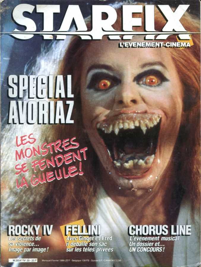 STARFIX magazine side cover Issue 33 February 1986