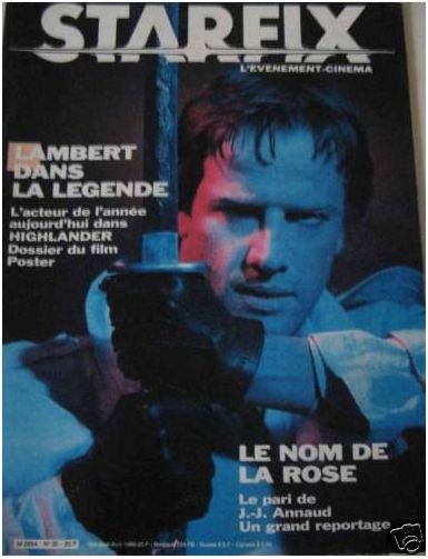 STARFIX magazine side cover Issue 35 April 1986