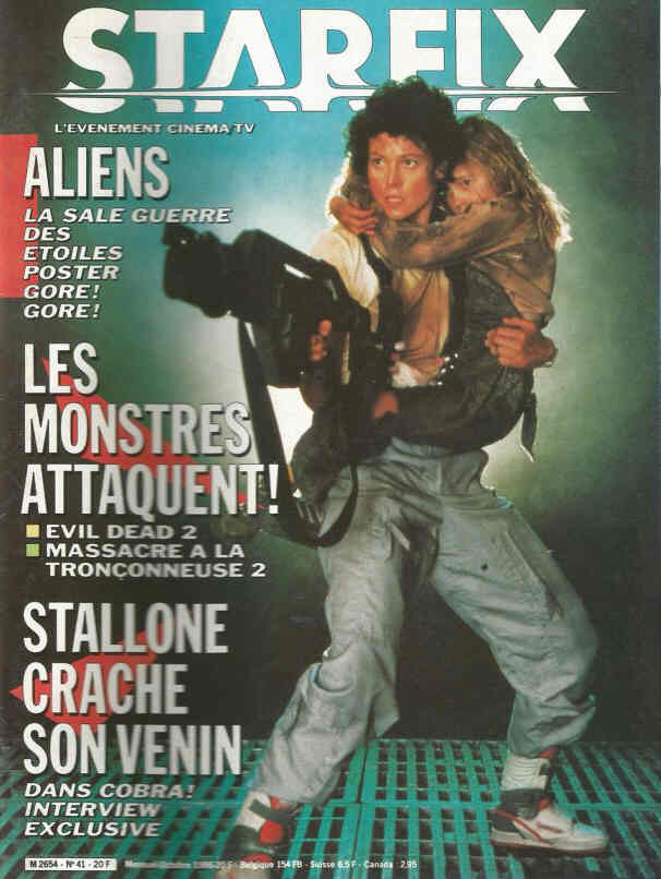 STARFIX magazine side cover Issue 41 October 1986