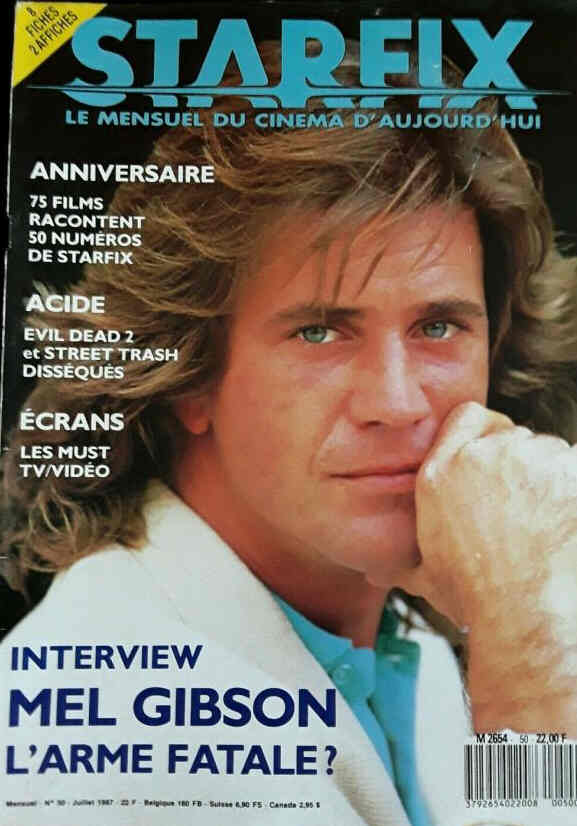 STARFIX magazine side cover Issue 50 July 1987