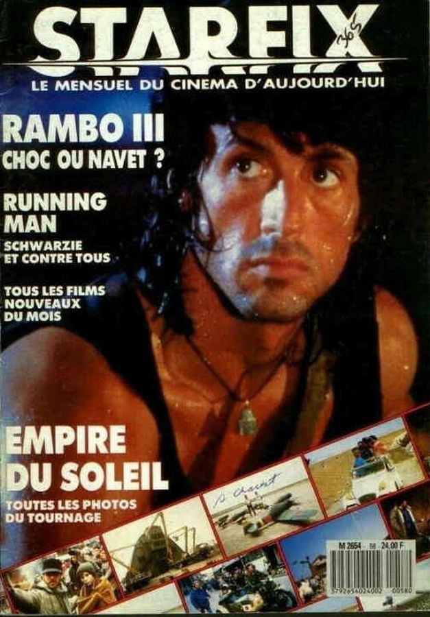 STARFIX magazine side cover Issue 58 March 1988