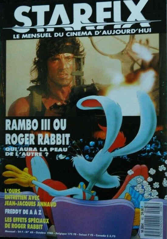 STARFIX magazine side cover Issue 65 October 1988