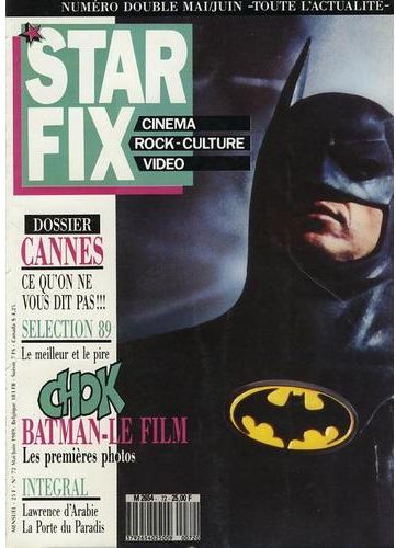 STARFIX magazine side cover Issue 72/73 May/June 1989