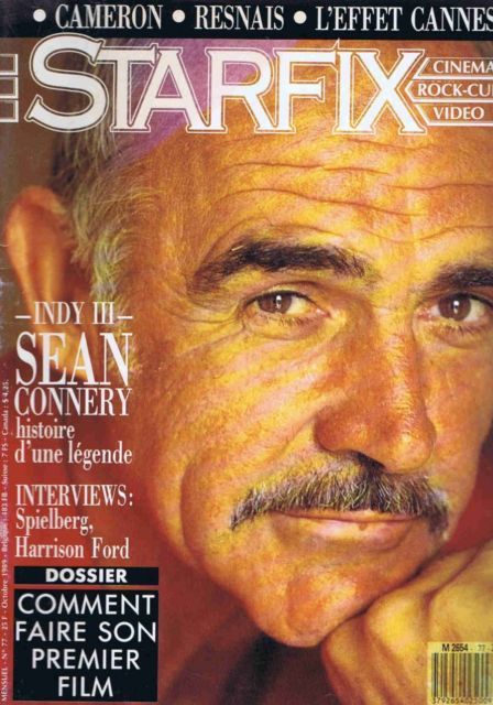 STARFIX magazine side cover Issue 77 October 1989