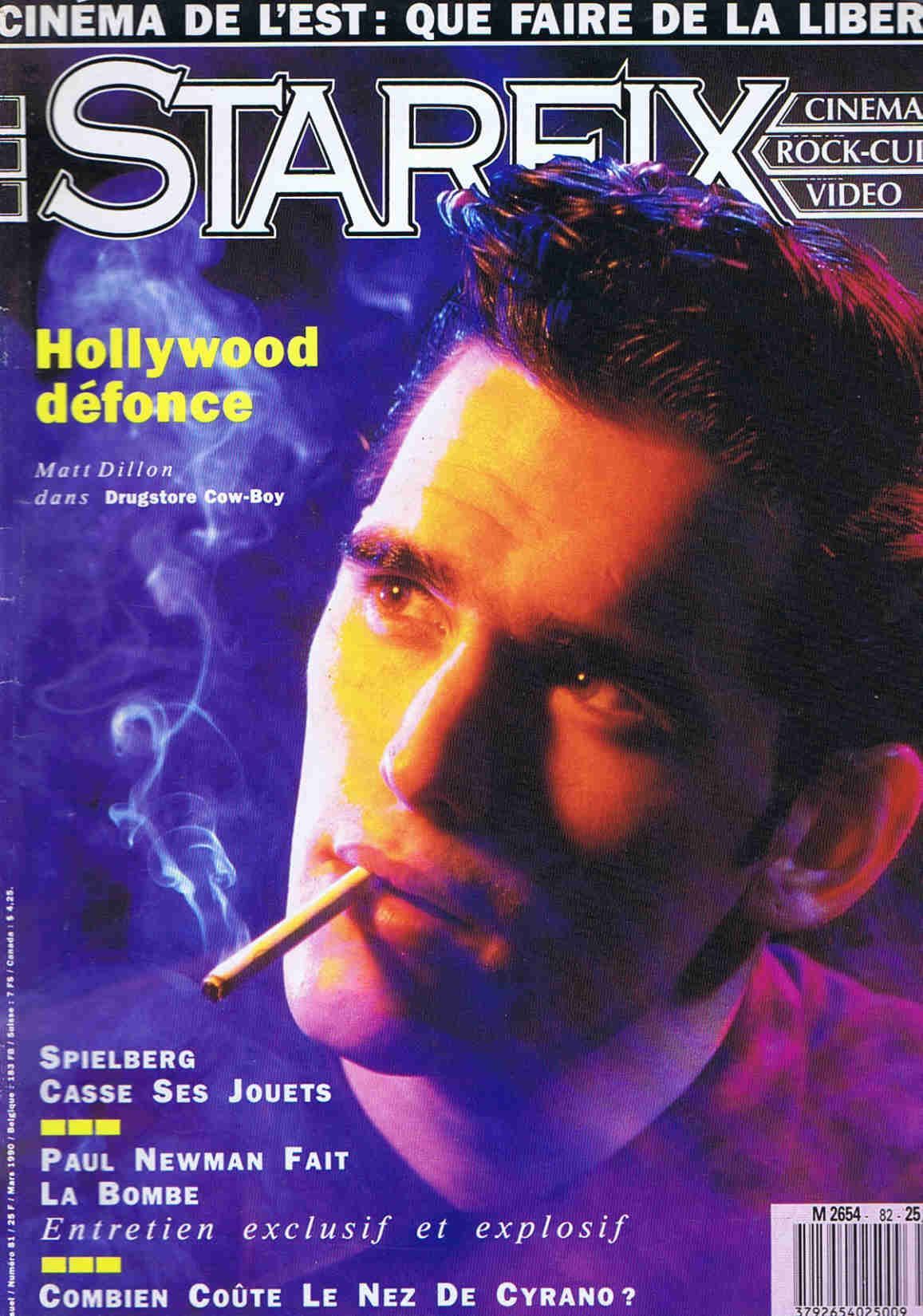 STARFIX magazine side cover Issue 82 March 1990