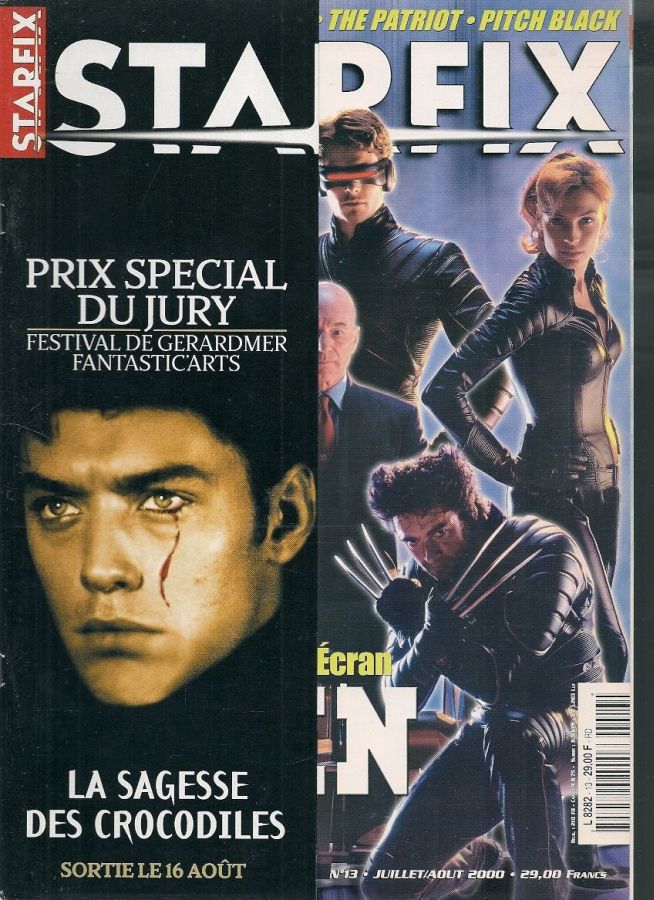 STARFIX NOUVELLE GENERATION magazine side cover Issue 13  July/August 2000
