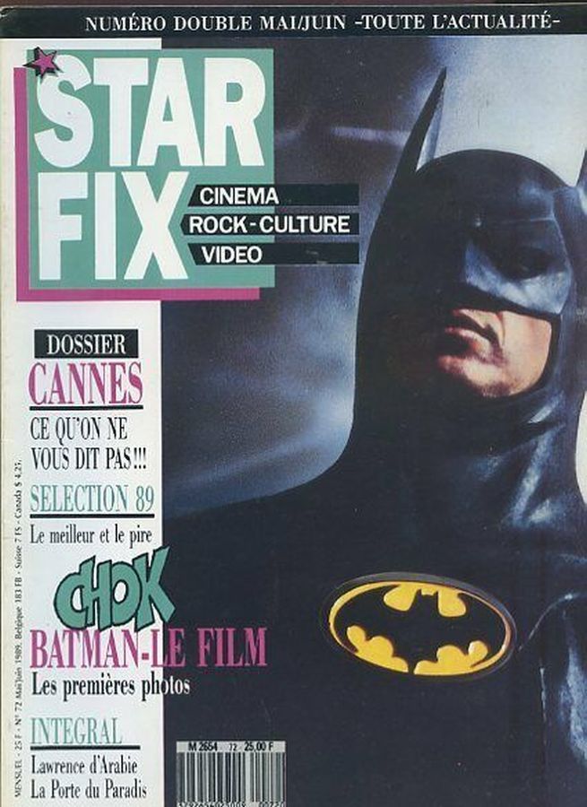 STARFIX magazine side cover June/Special Issue 1989