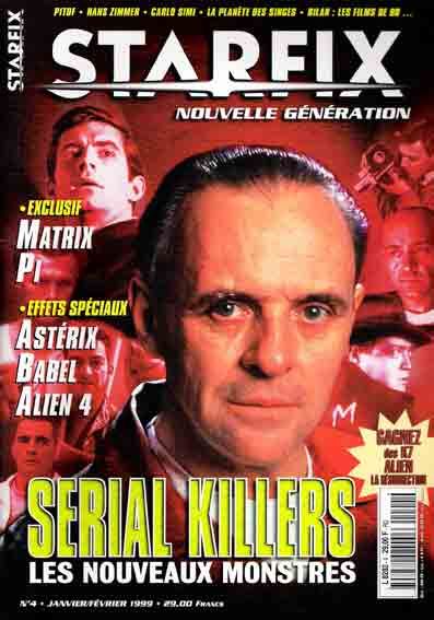 STARFIX NOUVELLE GENERATION magazine side cover Issue 4 January/February 1999