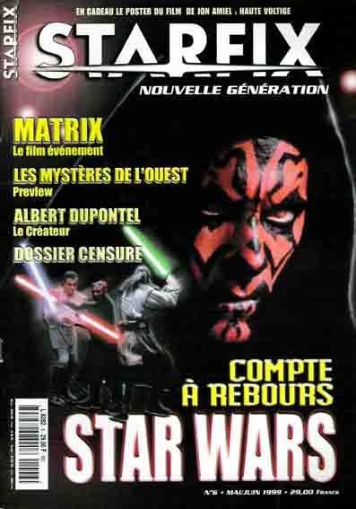 STARFIX NOUVELLE GENERATION magazine side cover Issue 6  