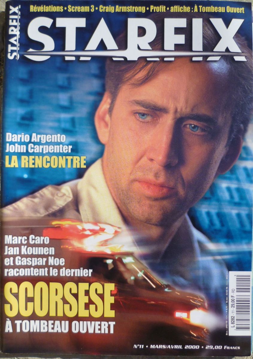 STARFIX NOUVELLE GENERATION magazine side cover Issue 11  