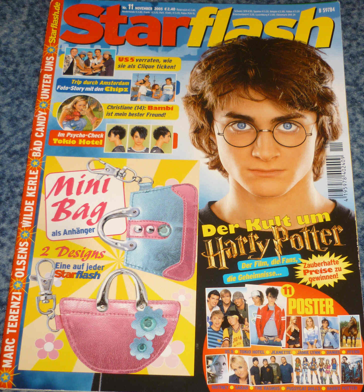 STARFLASH magazine side cover November 2005