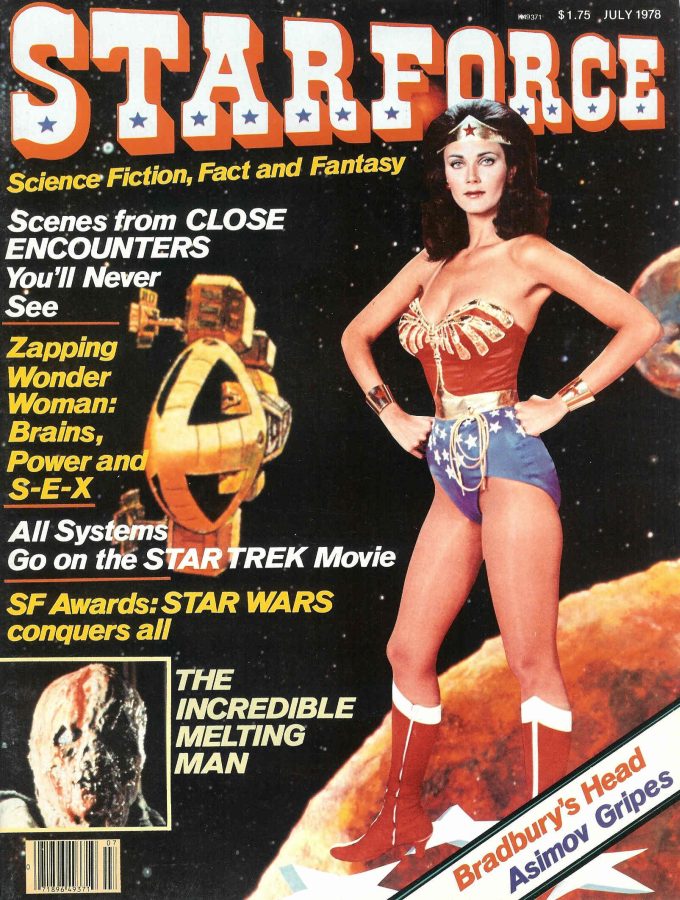 STARFORCE magazine side cover Vol 1 # 1 - July 1978