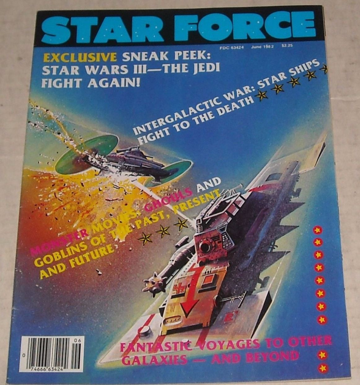 STAR FORCE magazine side cover June 1982