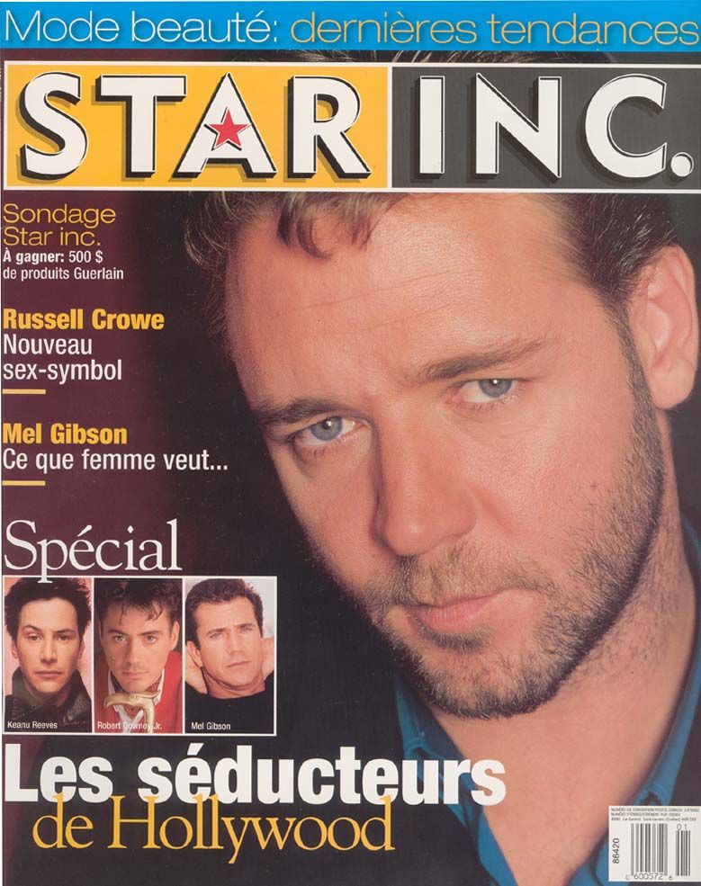 STAR INC. magazine side cover January 2001