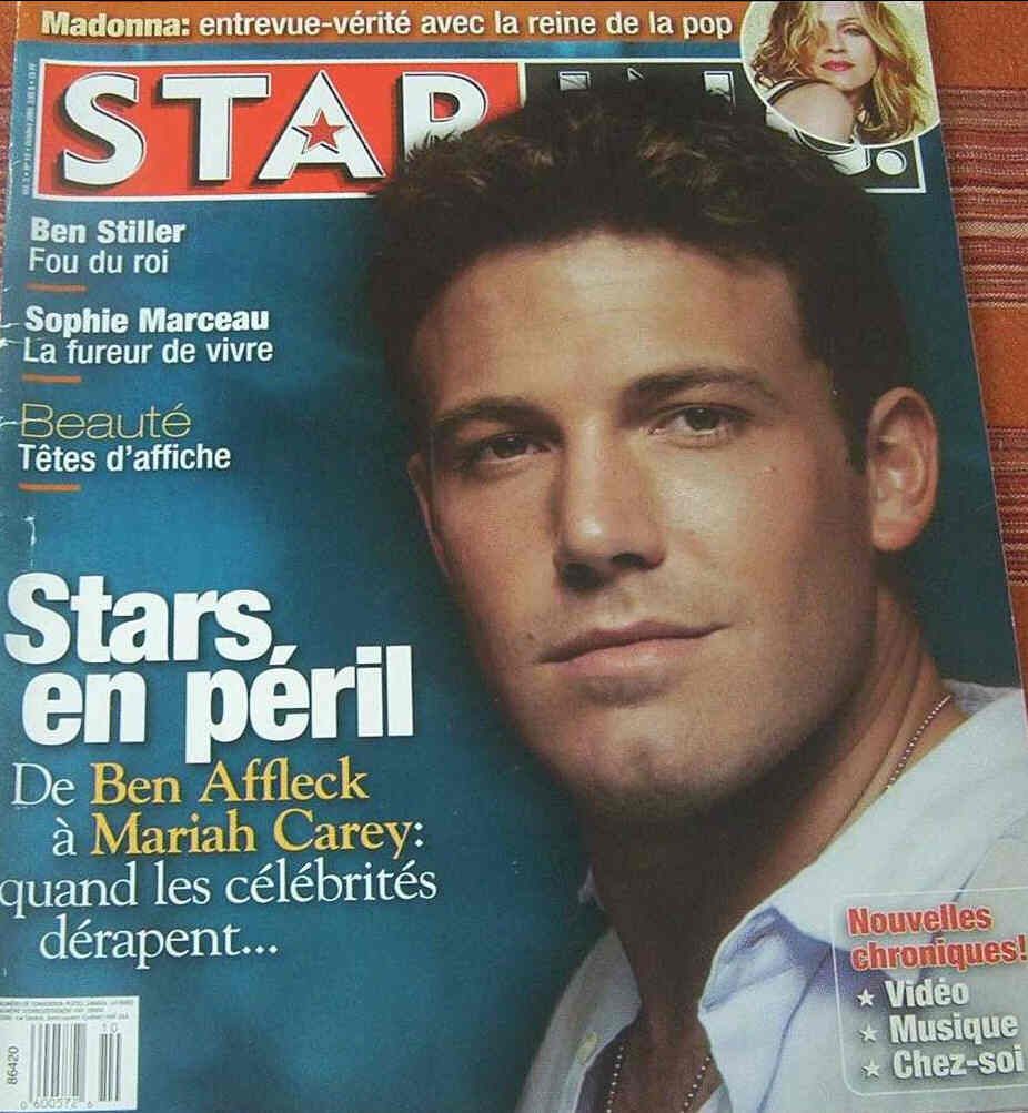 STAR INC. magazine side cover October 2001