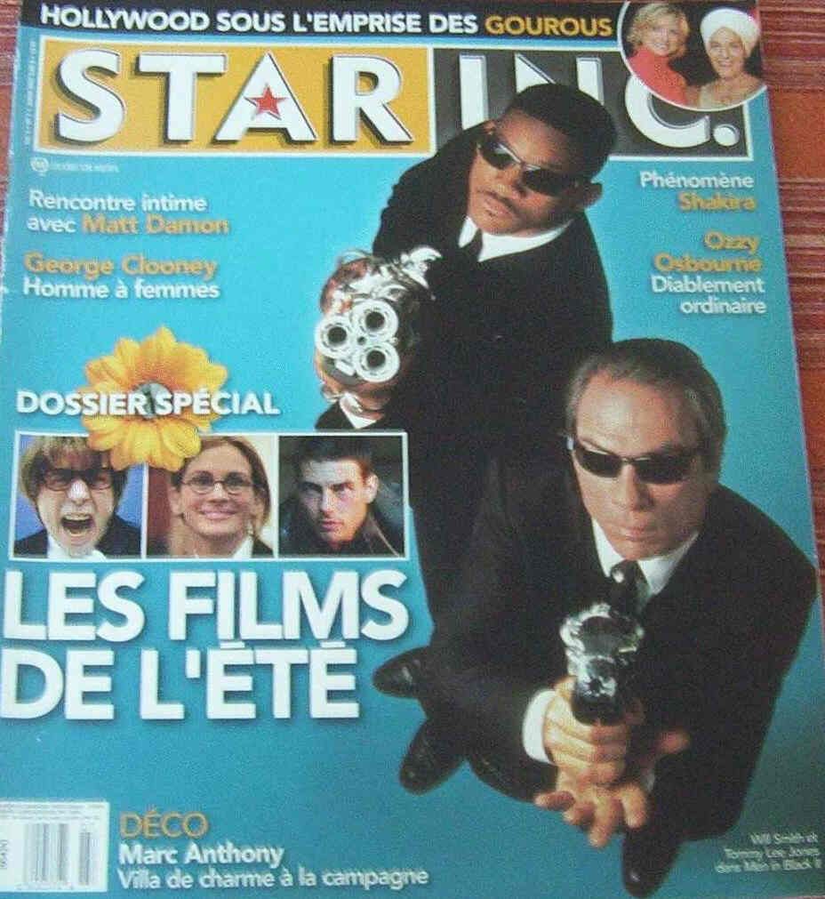 STAR INC. magazine side cover July 2002