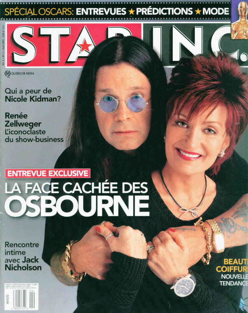 STAR INC. magazine side cover April 2003