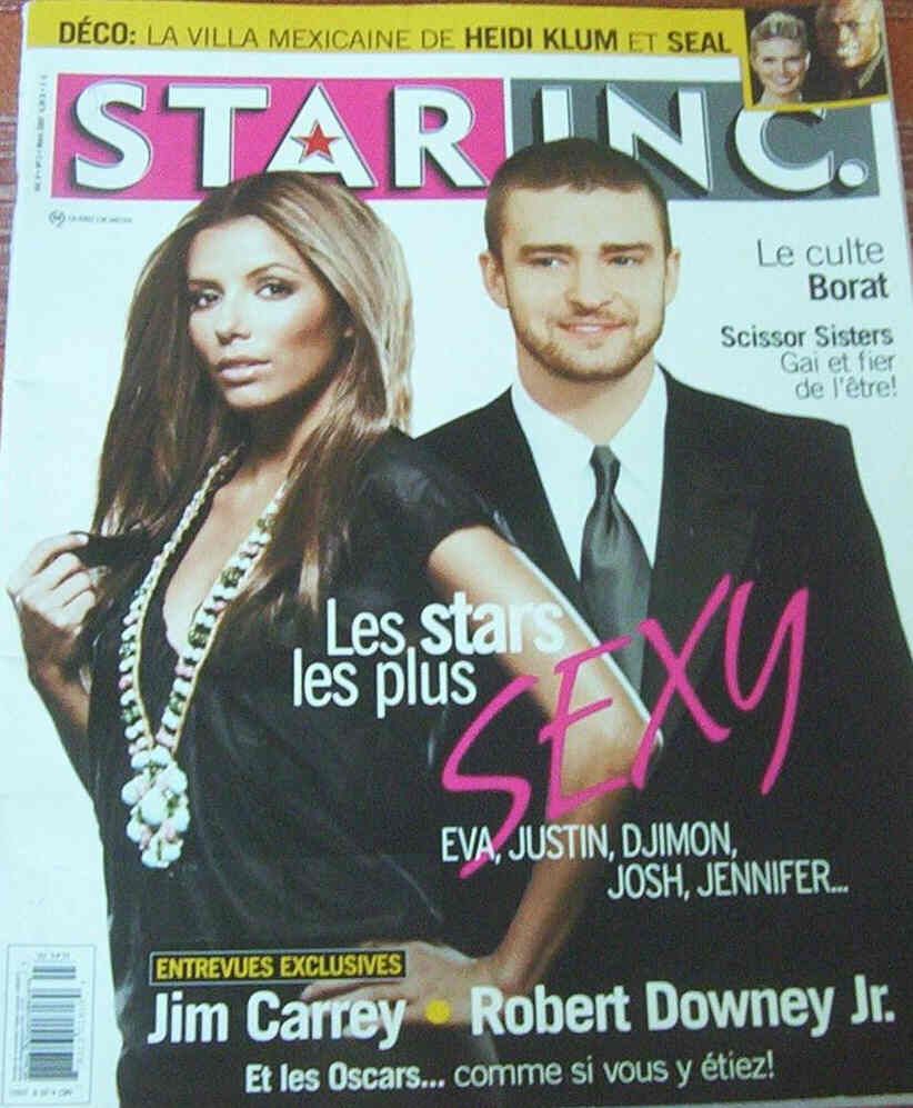 STAR INC. magazine side cover March 2007