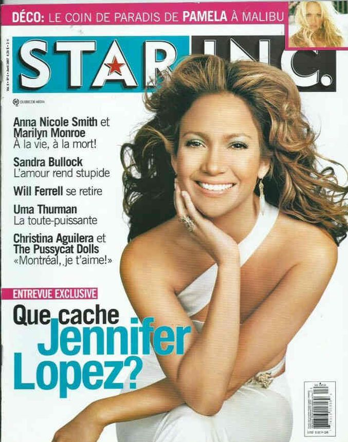 STAR INC. magazine side cover April 2007