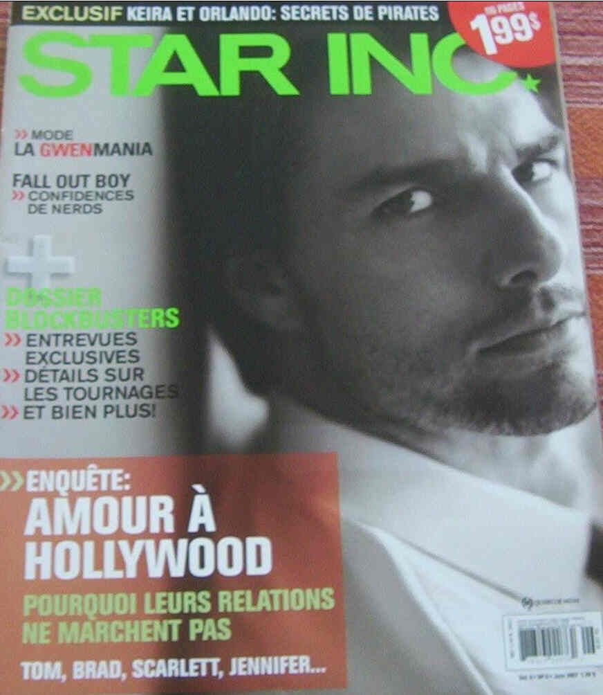 STAR INC. magazine side cover June 2007