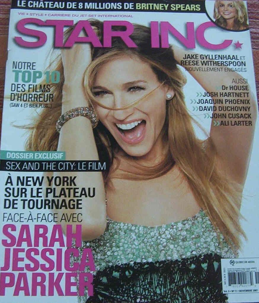 STAR INC. magazine side cover November 2007