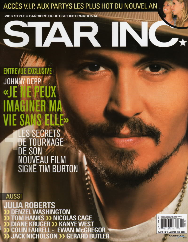 STAR INC. magazine side cover January 2008