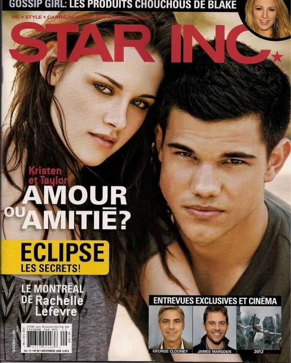 STAR INC. magazine side cover November 2009