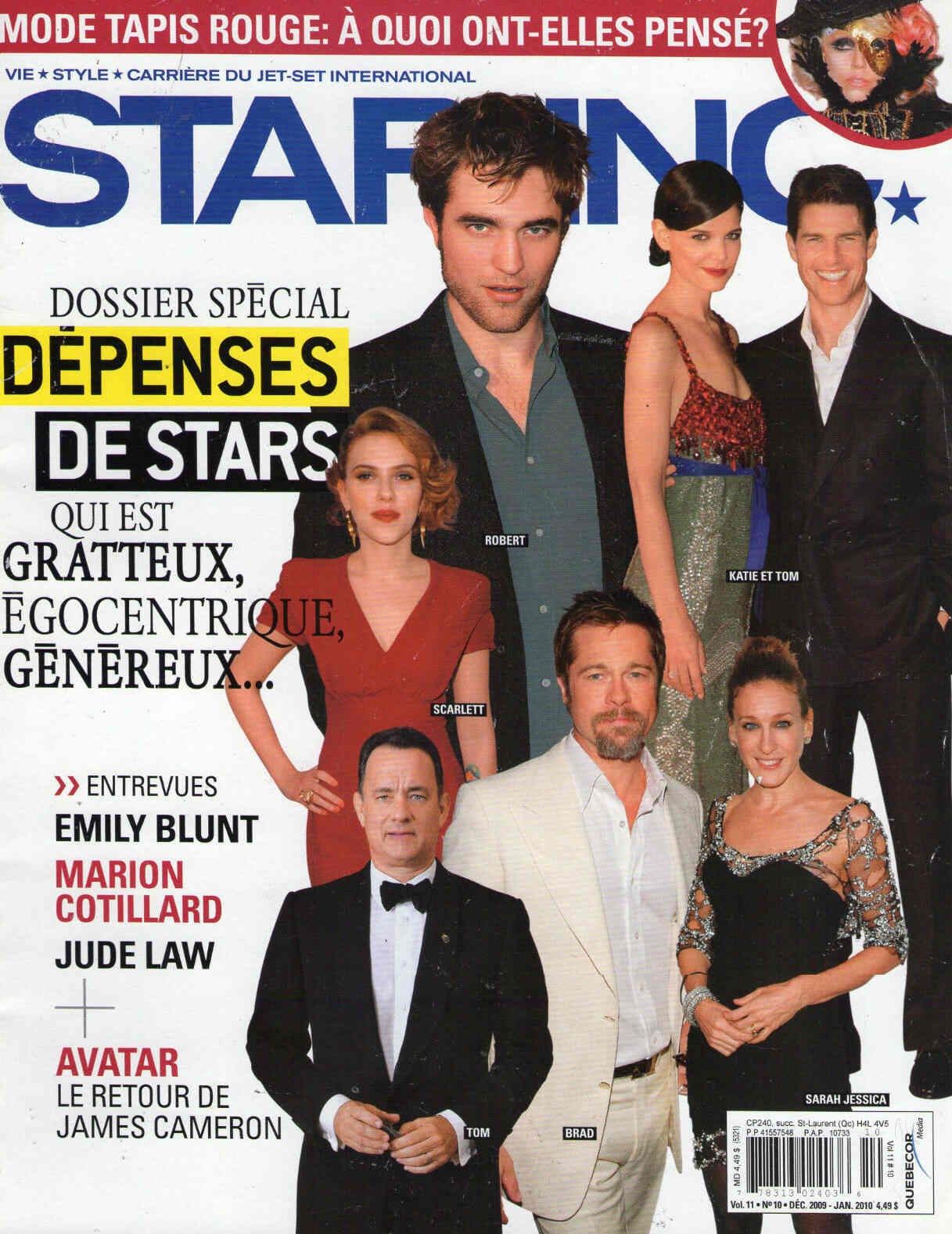 STAR INC. magazine side cover December 2009