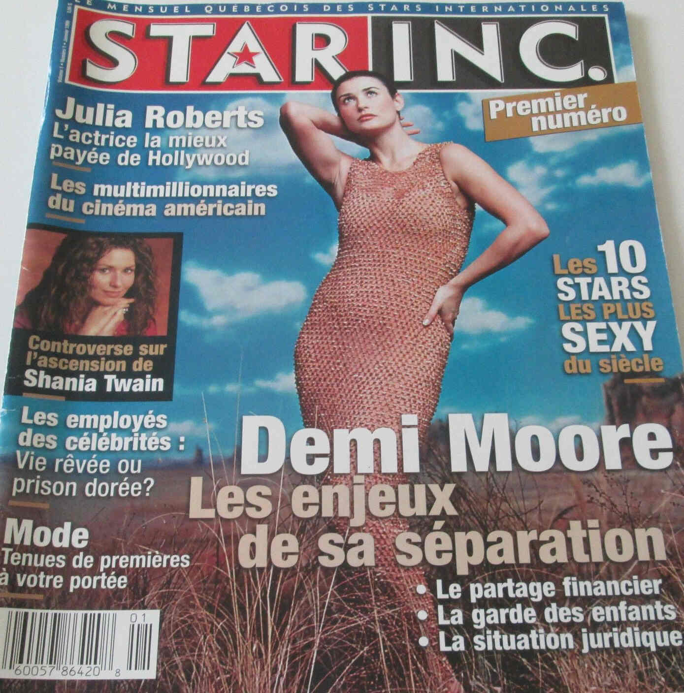STAR INC. magazine side cover January 1999