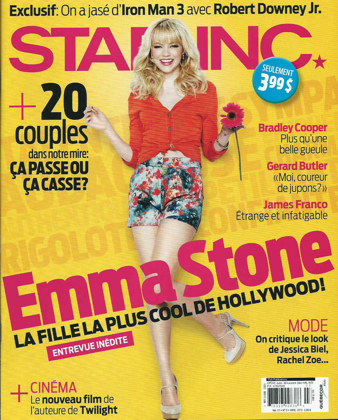 STAR INC. magazine side cover April 2013