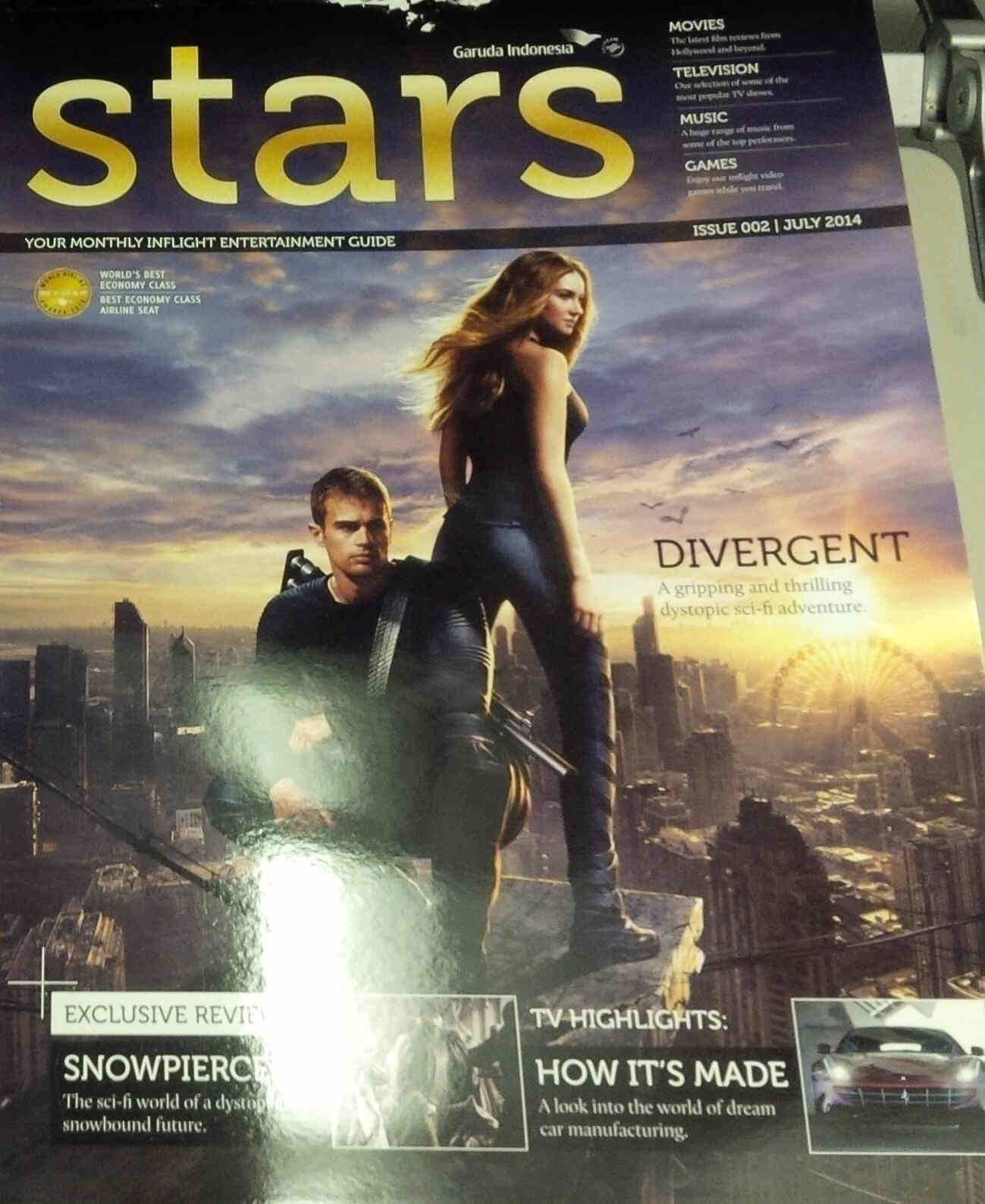 STARS (Indonesia) magazine side cover Issue 2 July 2014