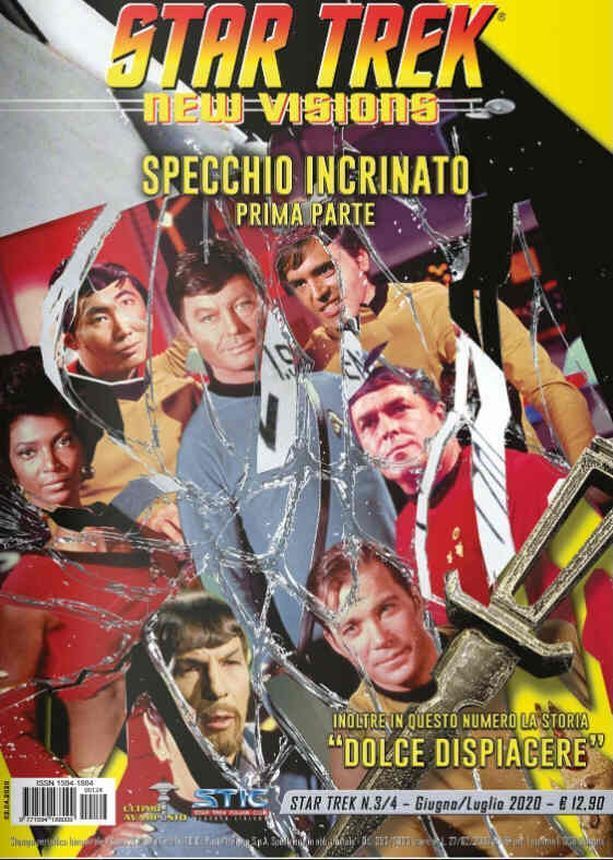 INSIDE STAR TREK magazine side cover Issue 202-3  June/July 2020
